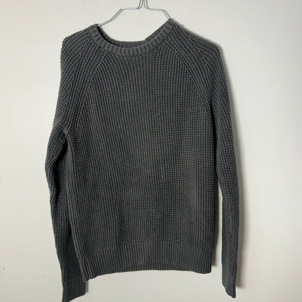 EUC Womens Old Navy Dark Gray Sweater S Small Long Sleeve Shirt Top